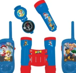 Paw Patrol - Walkie Talkie Og Kikkert Legetøjs Sæt - Lexibook