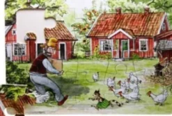 Peddersen Og Findus - Puslespil - 15 Brikker
