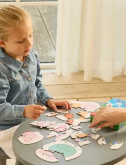 Peppa Pig - Shaped Puzzles - Puslespil - Gurli Gris - Barbo Toys