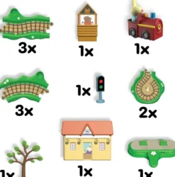 Peppa Pig - Whizz Around Clickety Clack Train - 8344