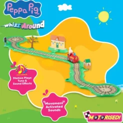 Peppa Pig - Whizz Around Clickety Clack Train - 8344