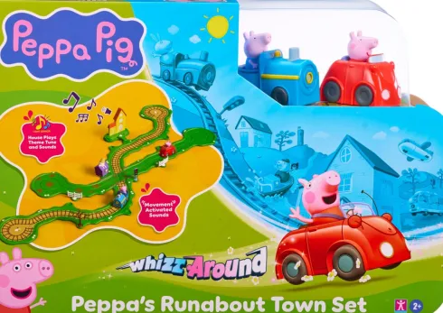 Peppa Pig - Whizz Around Runabout Town - 8346