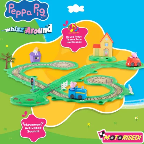Peppa Pig - Whizz Around Runabout Town - 8346