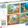 Peter Plys Puslespil - Disney - Super Color - Clementoni - 4 Stk