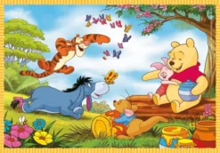 Peter Plys Puslespil - Disney - Super Color - Clementoni - 4 Stk
