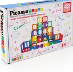 Picasso Tiles - Design Artistry Magnetisk Byggesæt - 42 Dele
