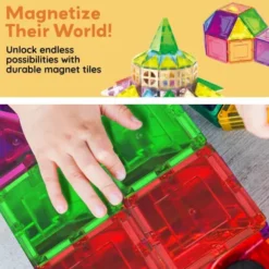 Picasso Tiles - Magnetic Tiles - 61 Stk