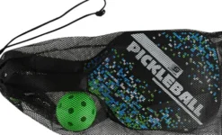 Pickleball Sæt - 2 Bat + 1 Bold - Sunflex