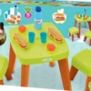 Picnic Bord Og Stole Sæt Til Børn - Med Legemad - Ecoiffier