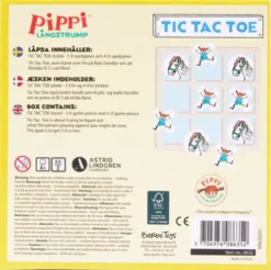 Pippi - Kryds Og Bolle I Træ