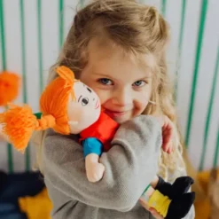 Pippi Langstrømpe Dukke - 40 CM