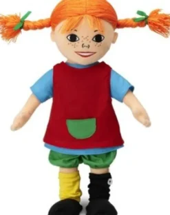 Pippi Langstrømpe Dukke - 40 CM