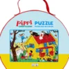 Pippi Langstrømpe - Legekuffert Med Puslespil - 40 Brikker - Barbo Toys
