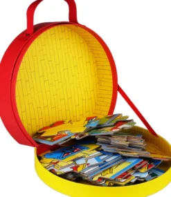 Pippi Langstrømpe - Legekuffert Med Puslespil - 40 Brikker - Barbo Toys