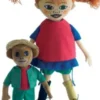 Pippi Langstrømpe Og Hr Nilsson Dukker - 30 CM