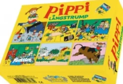 Pippi Langstrømpe - Puslespil Klodser - 12 Klodser