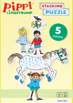 Pippi Langstrømpe Puslespil - Stable - 5I1