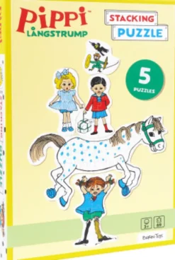 Pippi Langstrømpe Puslespil - Stable - 5I1