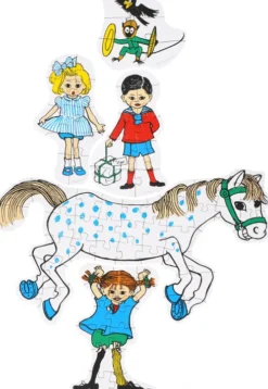 Pippi Langstrømpe Puslespil - Stable - 5I1