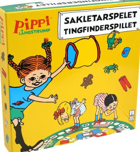 Pippi Langstrømpe Tingfinder Spil