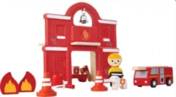 Plantoys - Brandstation Med Brandbil