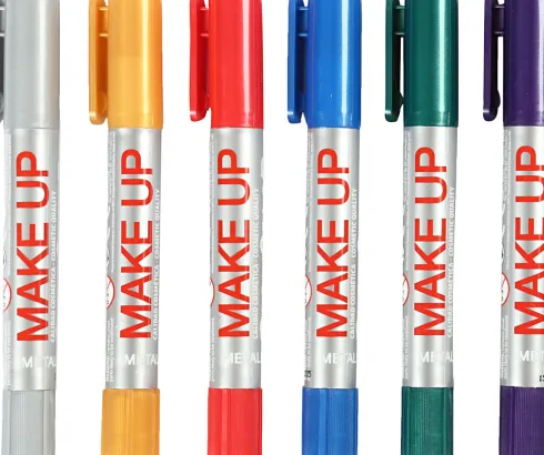 Playcolor Make Up - Ansigtsmaling - 6 Metalliske Farver