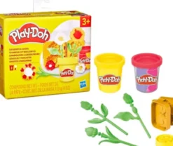 Play-Doh - Lil Flowers Modellervoks - Assorteret - Hasbro G2476