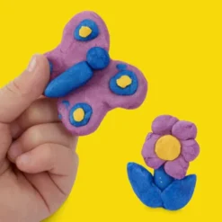 Play-Doh - Metallic Shine Modellervoks 4-Pak - Hasbro G1737