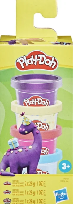 Play-Doh - Mini Farve - 4-Pak 113 G - Assorteret - Hasbro F7172