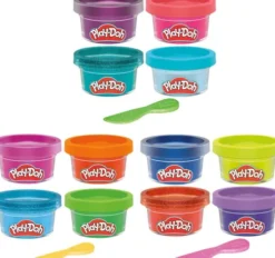 Play-Doh - Mini Farve - 4-Pak 113 G - Assorteret - Hasbro F7172