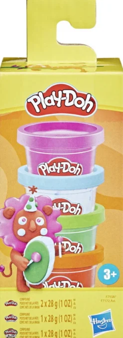 Play-Doh - Mini Farve - 4-Pak 113 G - Assorteret - Hasbro F7172