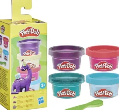 Play-Doh - Mini Farve - 4-Pak 113 G - Assorteret - Hasbro F7172