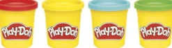 Play-Doh - Modellervoks 4-Pak 340 G - Assorteret - Hasbro G0512