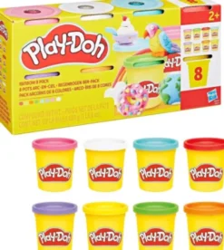 Play-Doh - Modellervoks 8X680 G - Assorteret - Hasbro