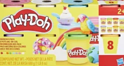 Play-Doh - Modellervoks 8X680 G - Assorteret - Hasbro