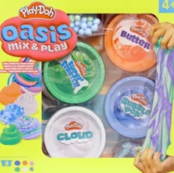 Play-Doh - Oasis Mix & Play - Modellervoks 4-Pak - Hasbro