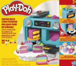 Play-Doh - Super Slice Cake Playset - Modellervoks Legesæt