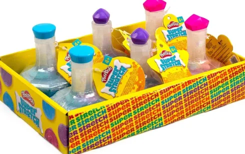 Play-Doh - Super Stretch Bingsu Slime Trylledrikke - Assorteret
