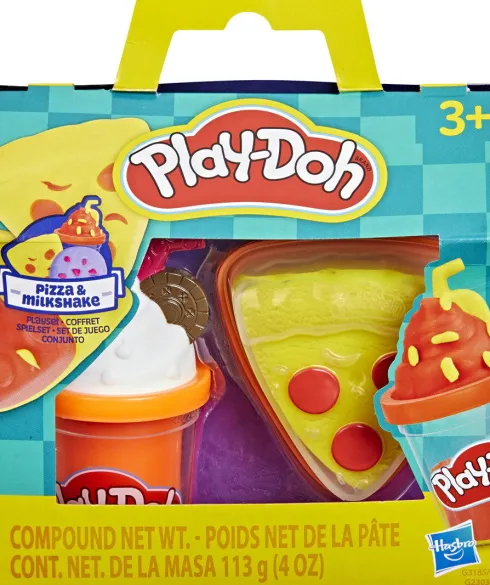 Play-Doh - Treats To Go Modellervoks - Assorteret - Hasbro G2303