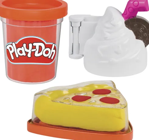 Play-Doh - Treats To Go Modellervoks - Assorteret - Hasbro G2303