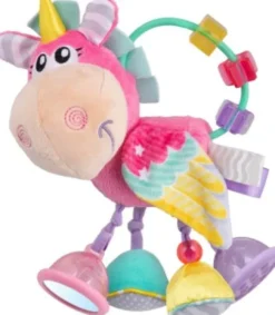 Playgro - Clip Clop Activity Rattle - Enhjørning - Pink