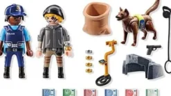 Playmobil Action Heroes - Police Søgning Med Hund - 71731