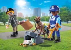 Playmobil Action Heroes - Police Søgning Med Hund - 71731