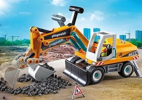 Playmobil Action Heroes - Stor Gravemaskine - 71749