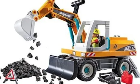 Playmobil Action Heroes - Stor Gravemaskine - 71749