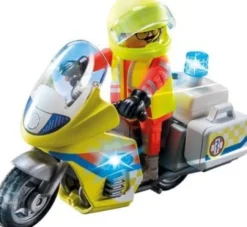 Playmobil City Life - Lægemotorcykel Med Blinklys - 71205