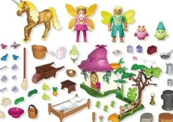 Playmobil 71838 - Cozy Fairy Home With Golden Unicorn