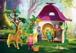 Playmobil 71838 - Cozy Fairy Home With Golden Unicorn