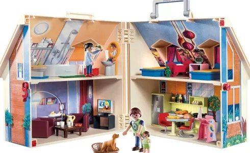 Playmobil Dollhouse - Mit Tag-Med-Dukkehus - 70985