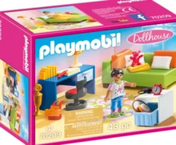 Playmobil Dollhouse - Teenager Værelse Med Figur - 70209